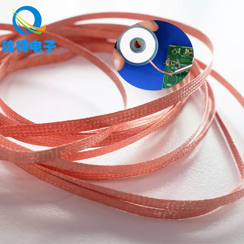3,5mm soldadura Wick Birmerako alanbrea tresna polifazetiko gisa sortzen da elektronikaren fabrikazioan?